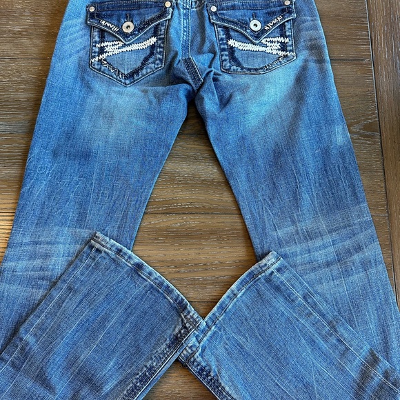 Stetson Jeans Size 4 Long Inseam 33 1/2 - Picture 3 of 6